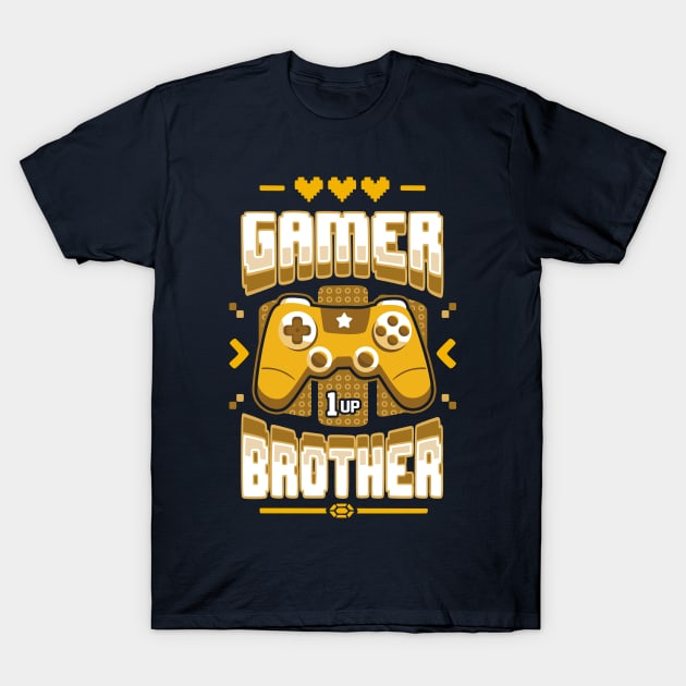 Gamer Brother T-Shirt by Olipop